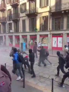 Вслед за Францией протесты вспыхнули в Италии: десятки пострадавших и задержанных