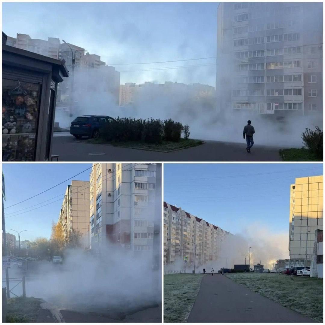 Ребёнок и женщина обварили ноги в результате прорыва горячей воды на Тверской в Колпино, — СМИ.