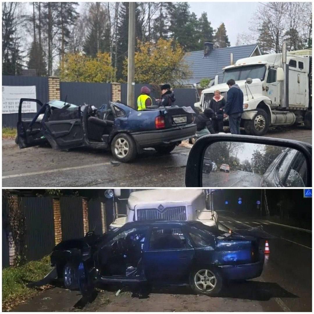 Трое молодых людей погибли в жутком ДТП в Сосново Ленобласти.