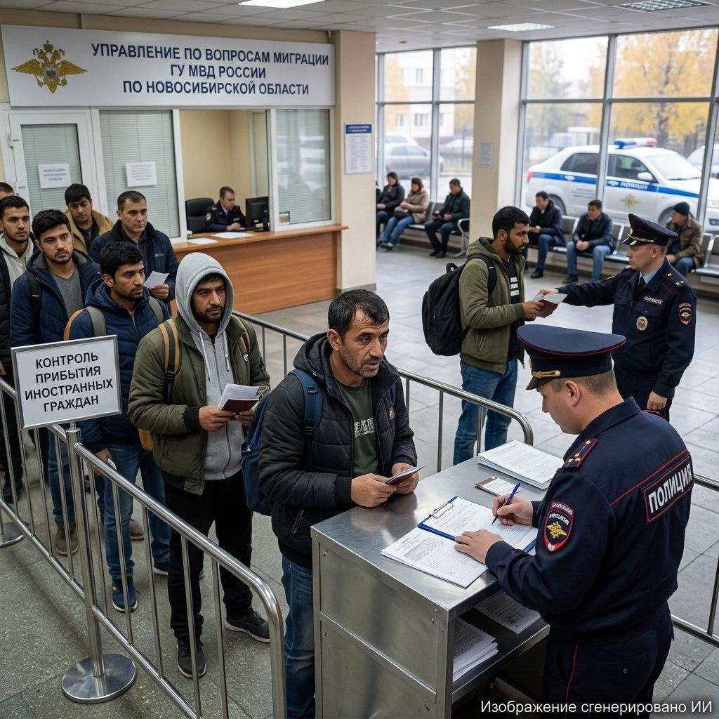 Более 7 тысяч мигрантов прибыли в Новосибирскую область за прошлую неделю...