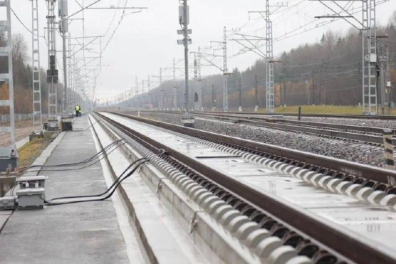В Ленобласти завершился первый этап испытаний путей для ВСМ Петербург –...