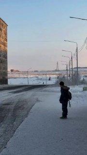 В Норильске уже -26, а по ощущениям все -30