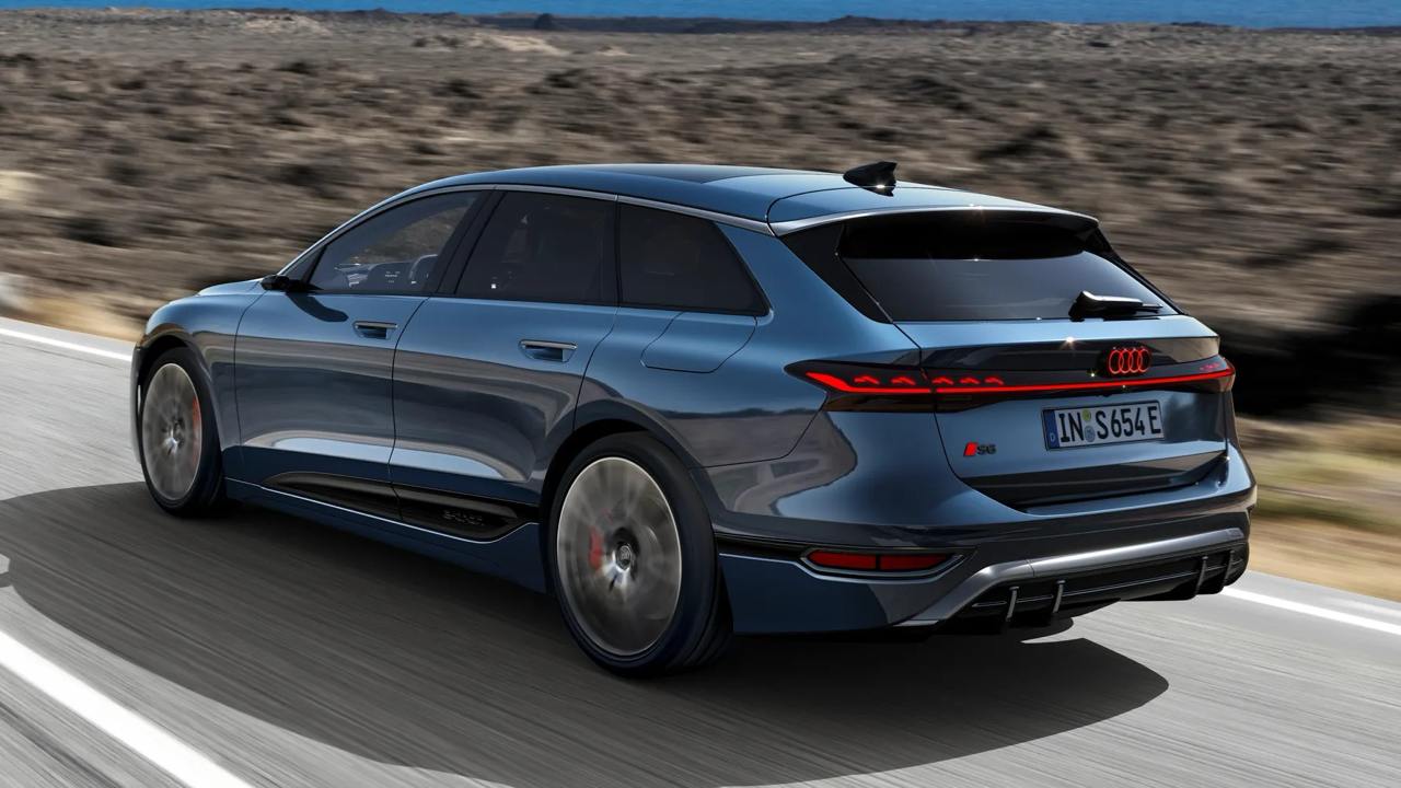 Audi представили свои новые А6 и S6 — теперь они электрические с мощным двигателем на 543 лошадиных силы