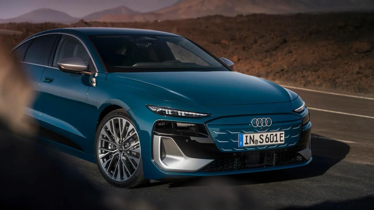 Audi представили свои новые А6 и S6 — теперь они электрические с мощным двигателем на 543 лошадиных силы