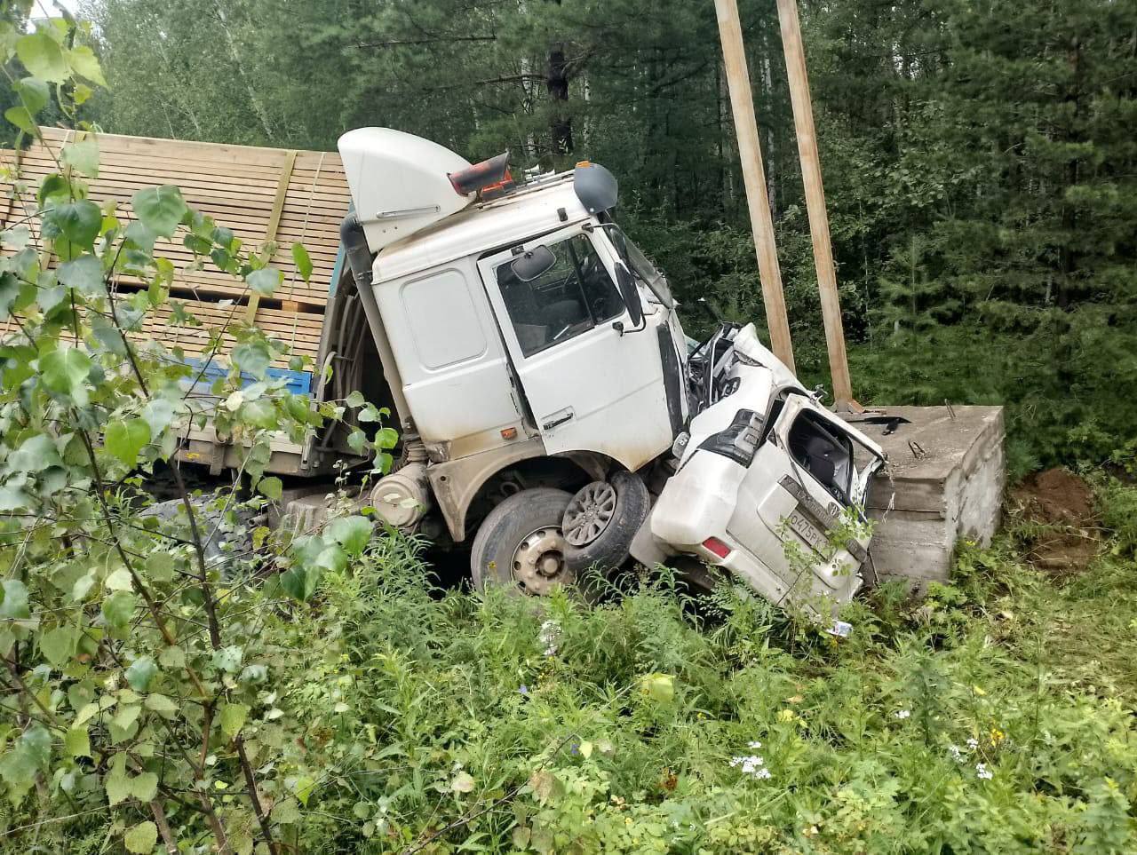 В Богучанском районе произошло смертельное ДТП.