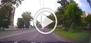 Появилось видео с ДТП на Пушкина где серьезно...