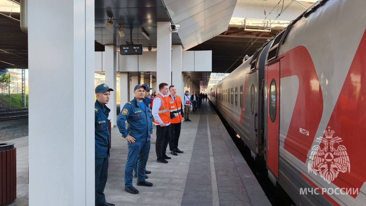 Более сотни детей приехали из Белгородской области в...