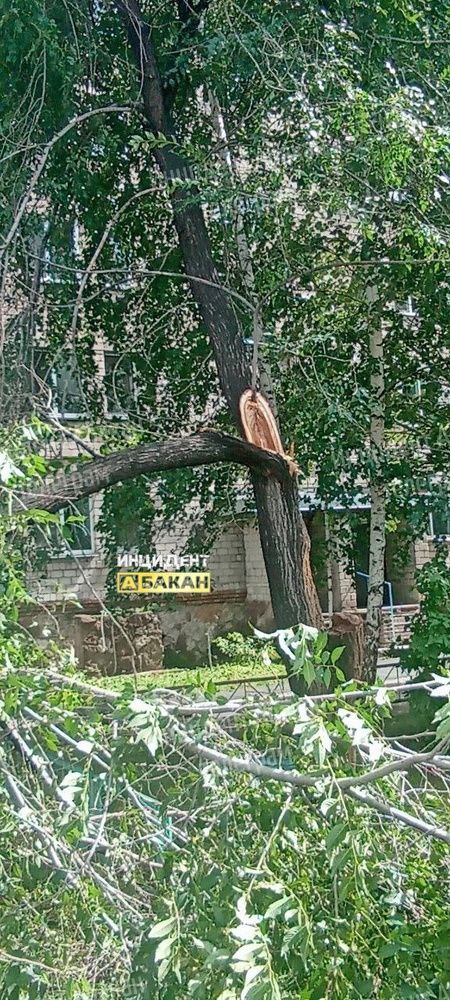 Еще последствия ночной грозы на Согре. Люди неоднократно...
