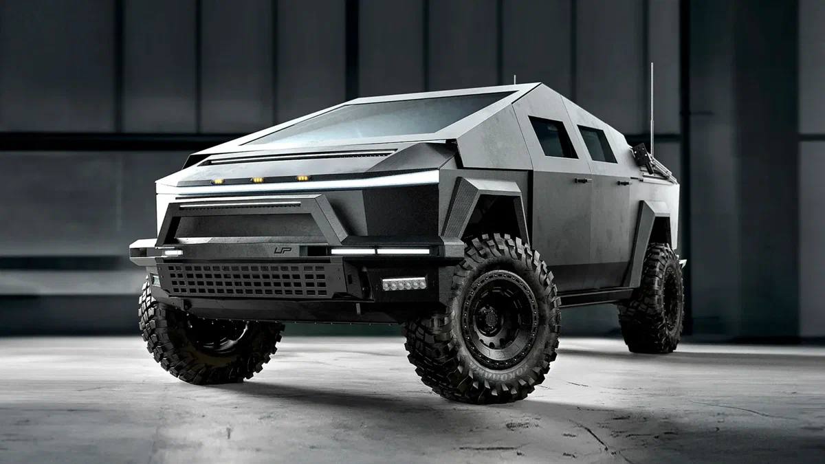 Tesla Cybertruck подготовили для апокалипсиса...