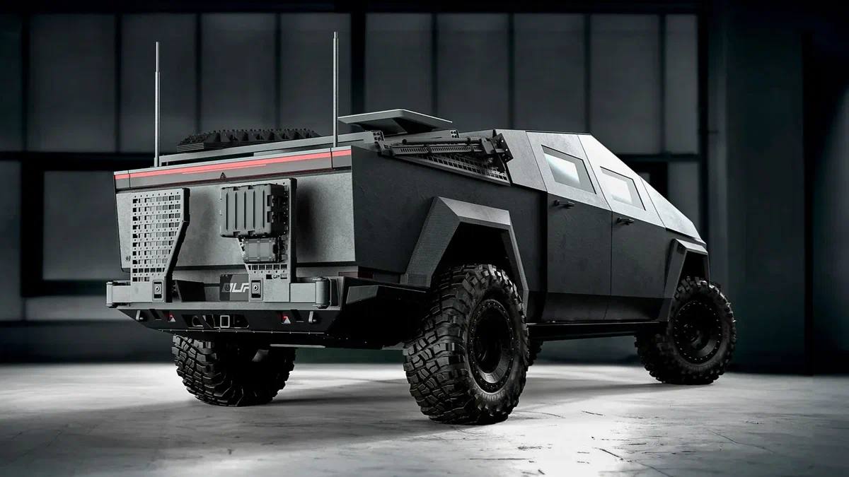 Tesla Cybertruck подготовили для апокалипсиса...