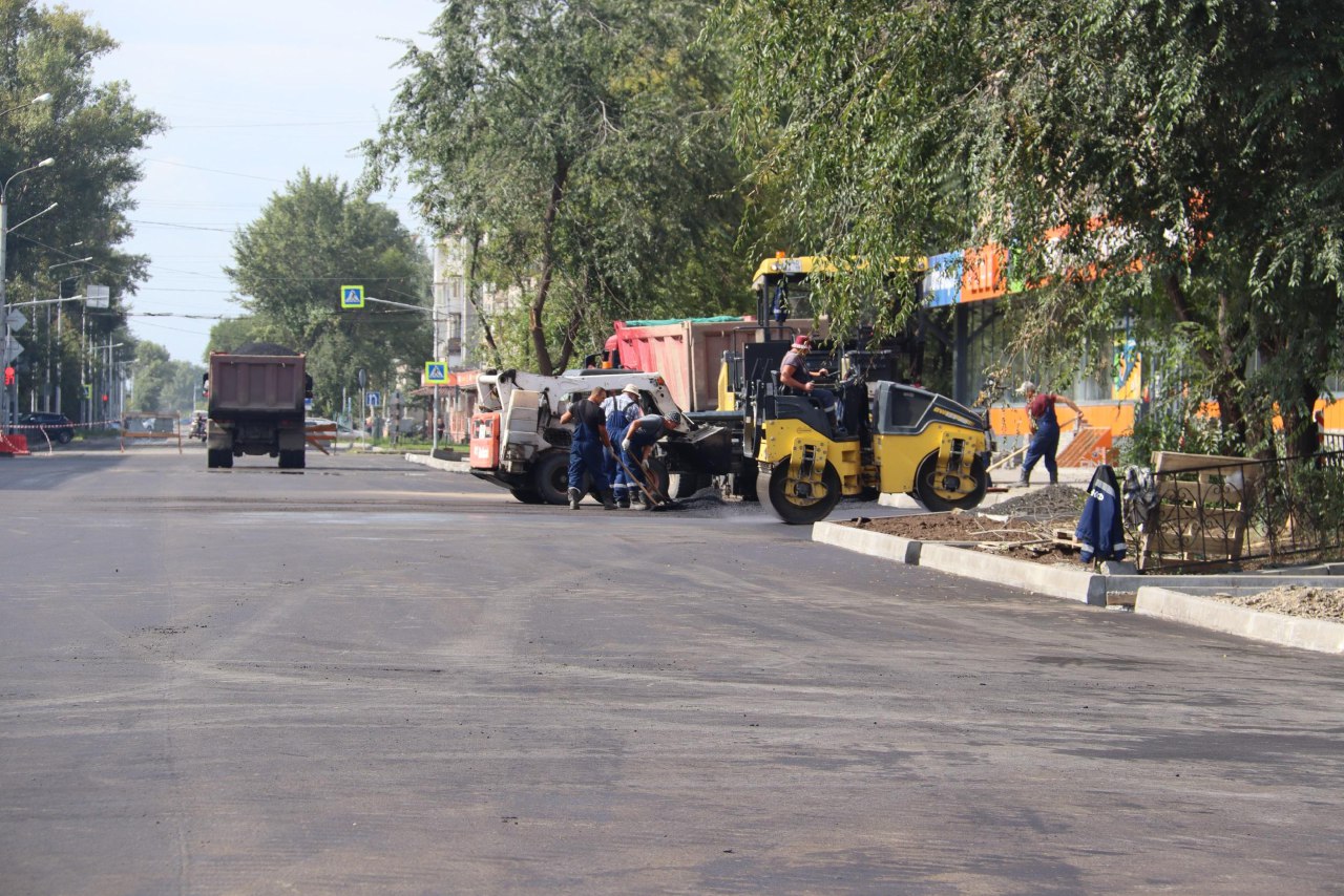 Пирятинскую в Абакане откроют в эту субботу. Подрядчик...