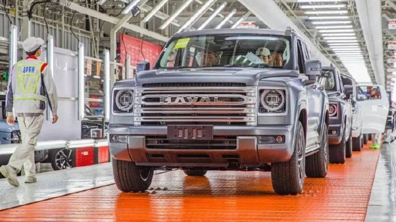 В Китае стартовало производство Haval H9, который доберётся до России