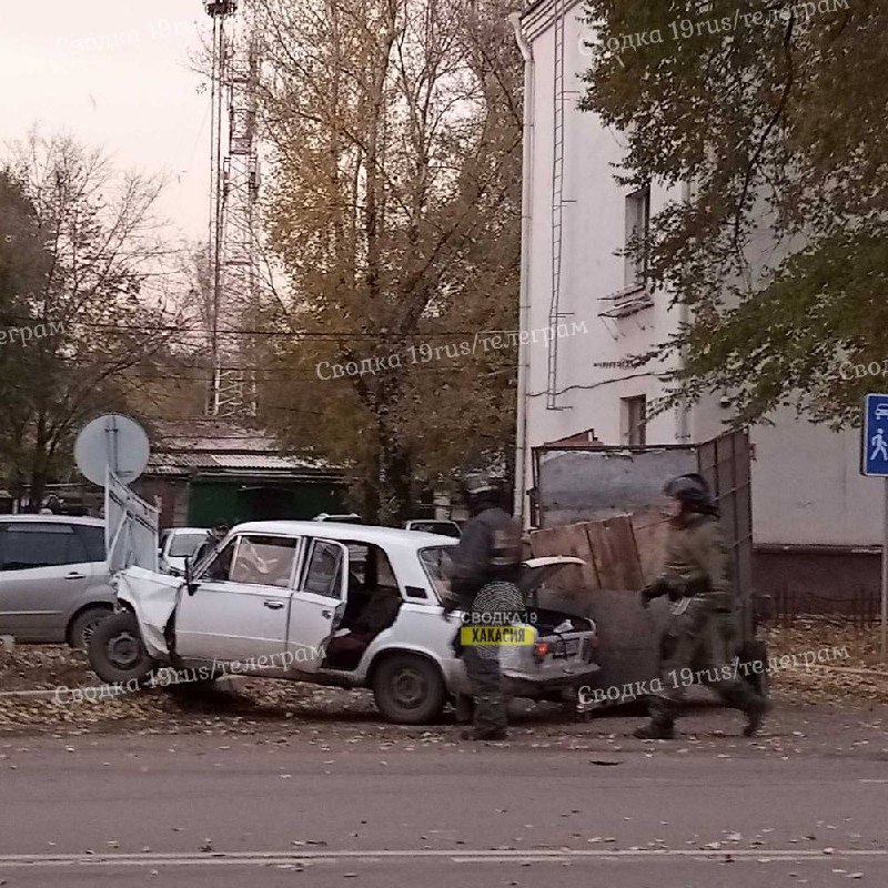 ДТП в Абакане Авария произошла в районе улицы Павших...