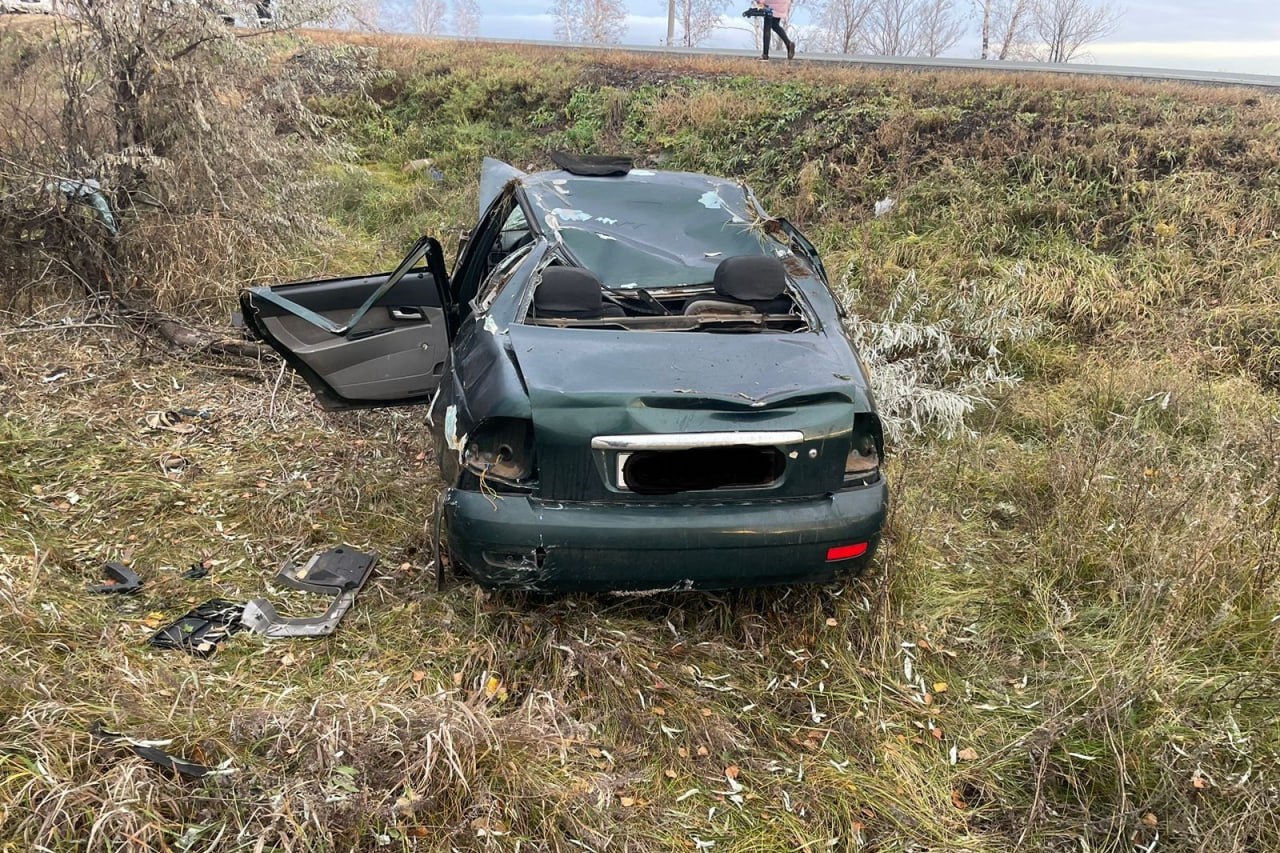 В Бузулукском районе на трассе М-5 произошёл ДТП с...