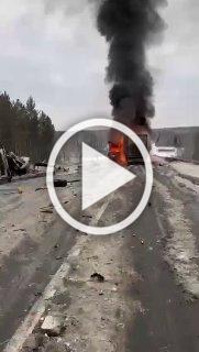 Крупное ДТП произошло на трассе Р-255 “Сибирь” в...