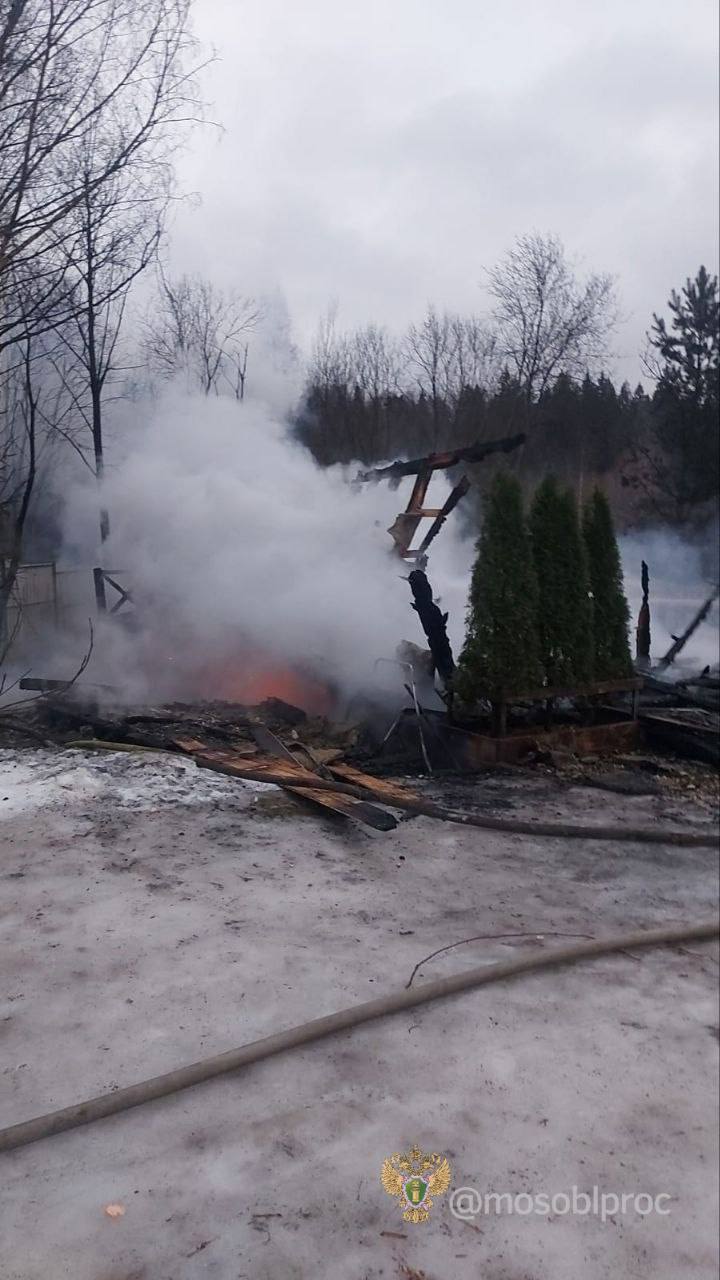 Страшный пожар в Химках унес жизни женщины, 13-летней...