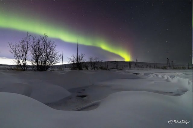 Норильский фотограф поделился эффектными кадрами...