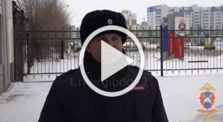 В Кемерове на пешеходном переходе сбили пешехода...