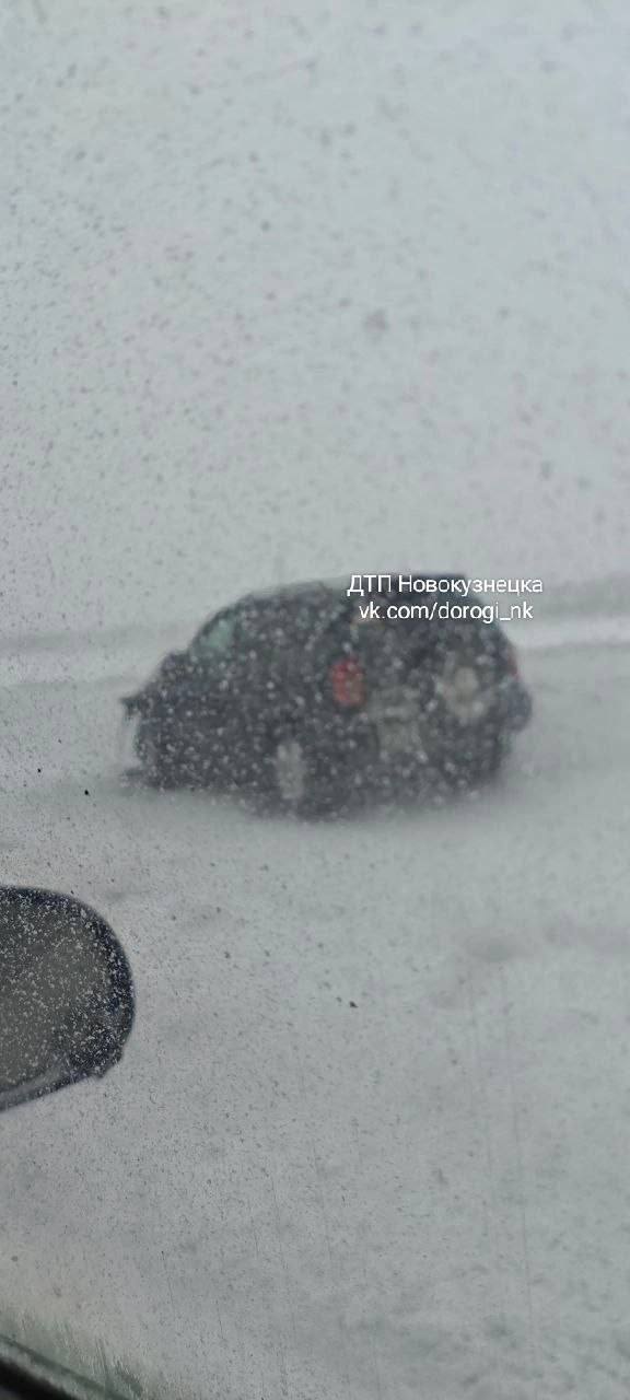 Еще одно ДТП на трассе Кемерово - Новокузнецк, возле...