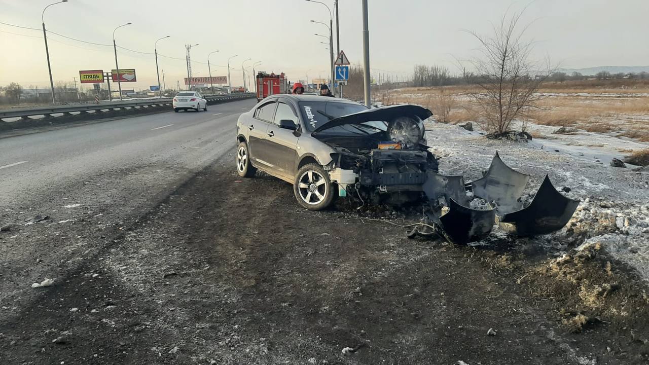 В Усть-Абаканском районе в результате ДТП пострадал...