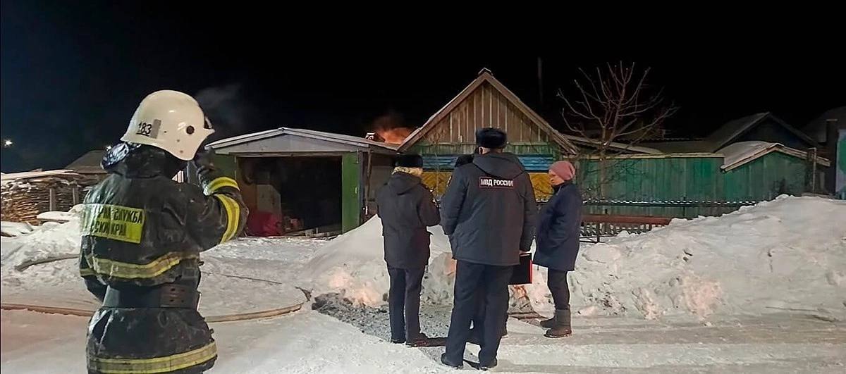 В поселке Филимоново был ликвидирован пожар. Сообщение о...