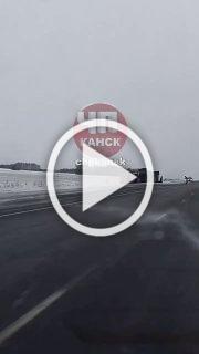 ДТП после сворота на Ирбей 