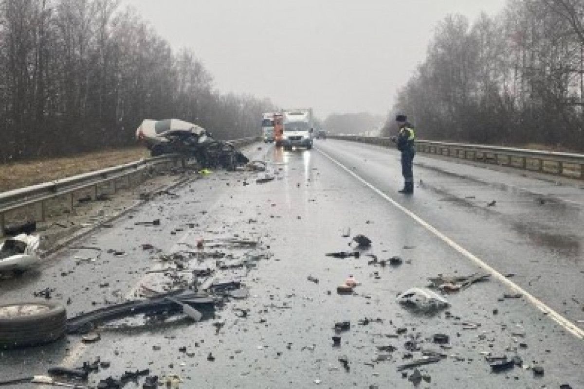 В результате массовой аварии в Рязанской области погибли 4 человека