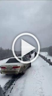 На Режевском тракте ДТП с участием пяти машин
