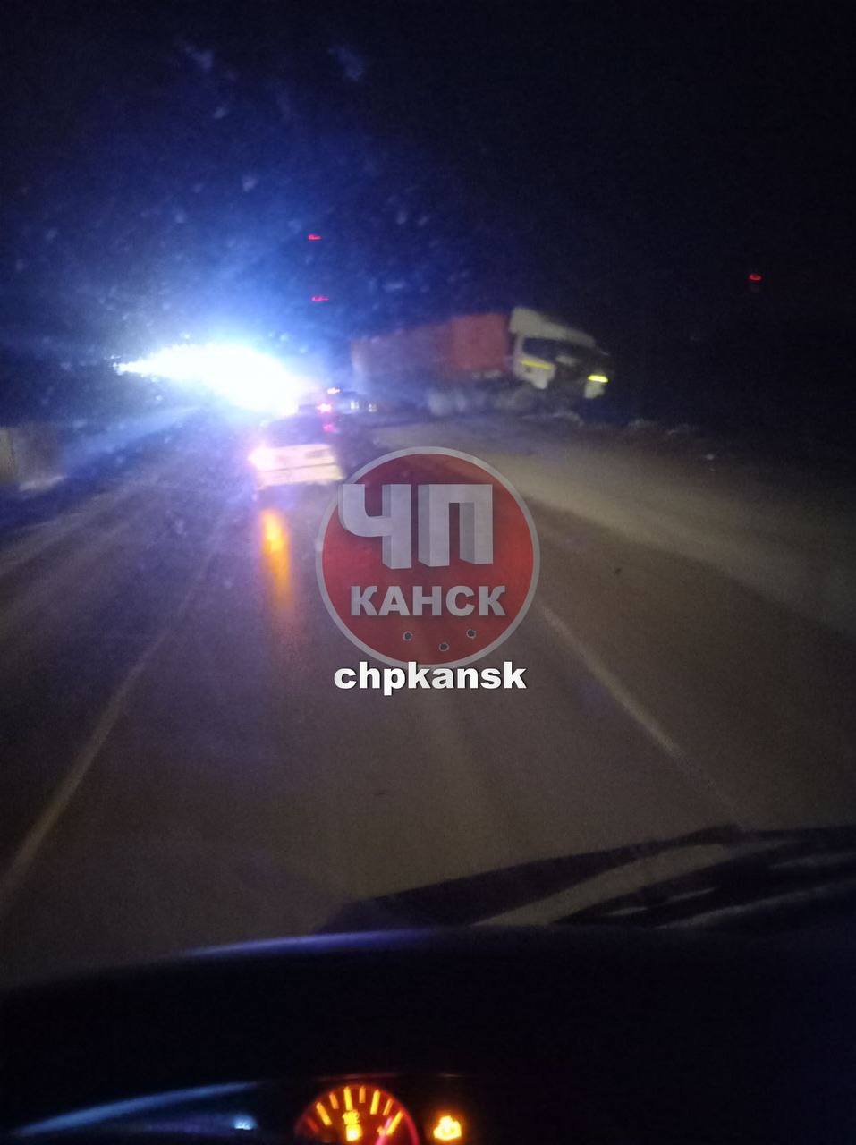 ДТП по трассе Канск-Красноярск в районе Балая,...