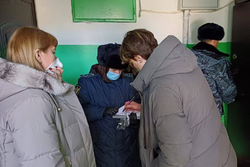В Бородино женщину выселили из квартиры, где она держала...