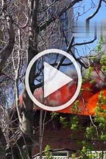 Цыганские дома горят в Ростове-на-Дону — весь город...