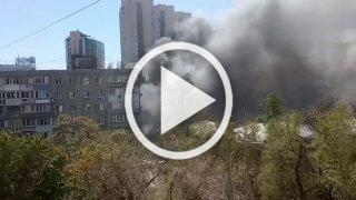 Цыганские дома горят в Ростове-на-Дону — весь город...