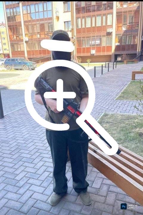 В Абакане школьник с пластиковым автоматом довёл до тряски жителей Авиаторов