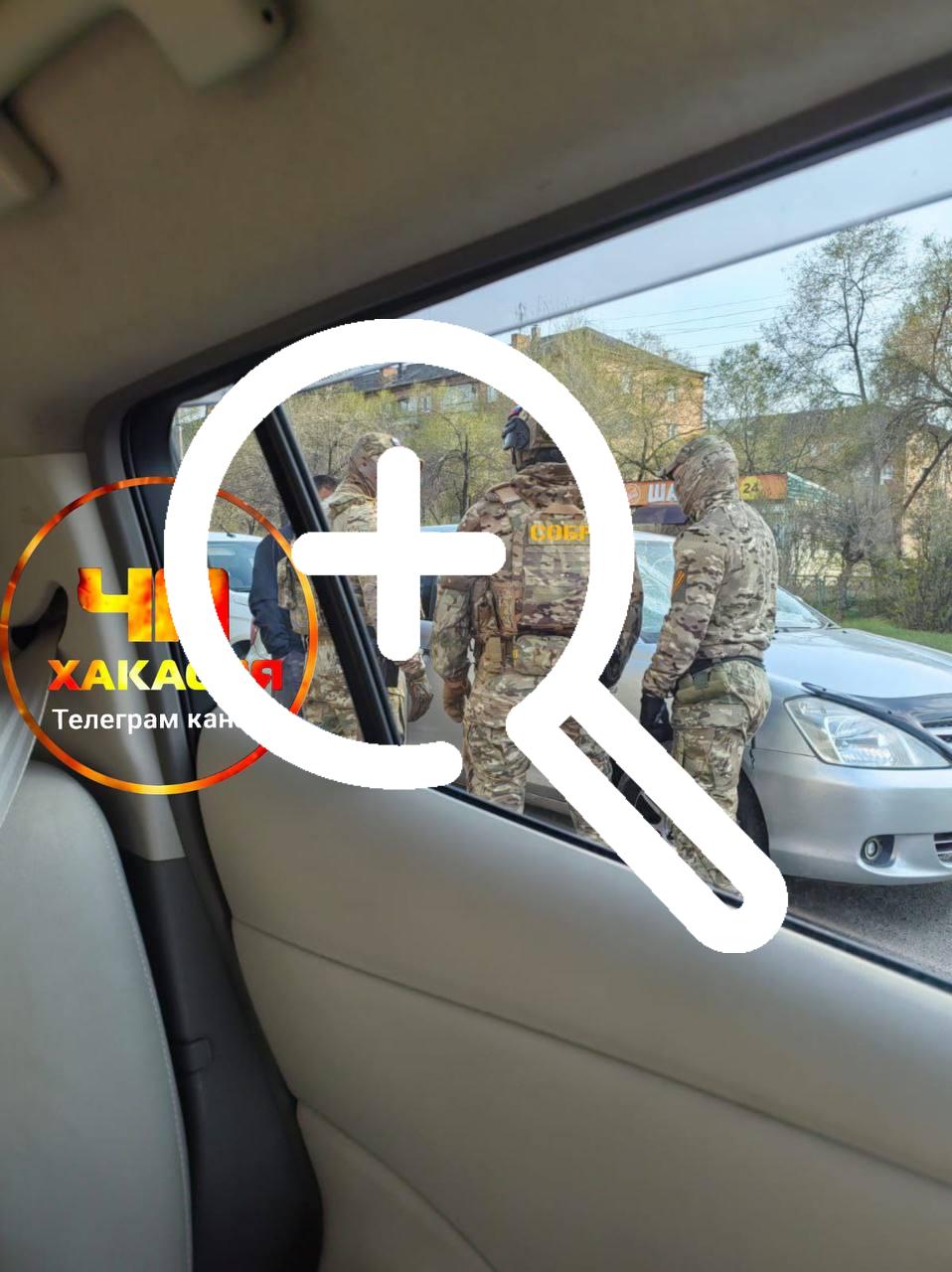 В Черногорске прошло задержание преступника, работал ОМОН...