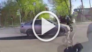 Очередной потенциальный убийца на седане Mazda 6 решил не...
