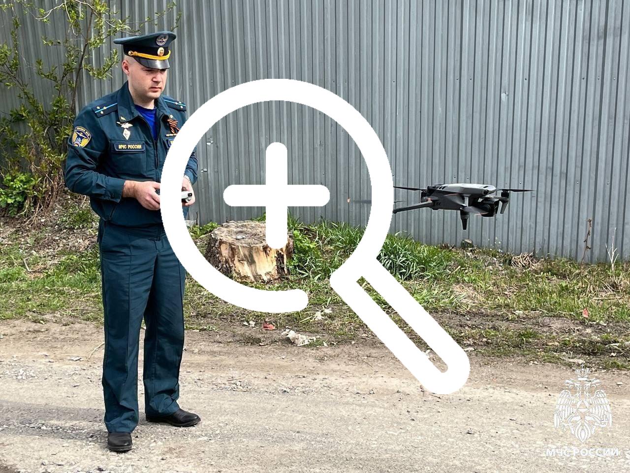 В Новосибирской области мониторят пожары с помощью беспилотников