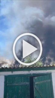 Жуткие пожары терроризируют Краснодарский край: горят поля и берега рек, поросшие камышом