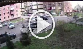 В Новокузнецке кони забежали во двор, сбили ребенка и скрылись.