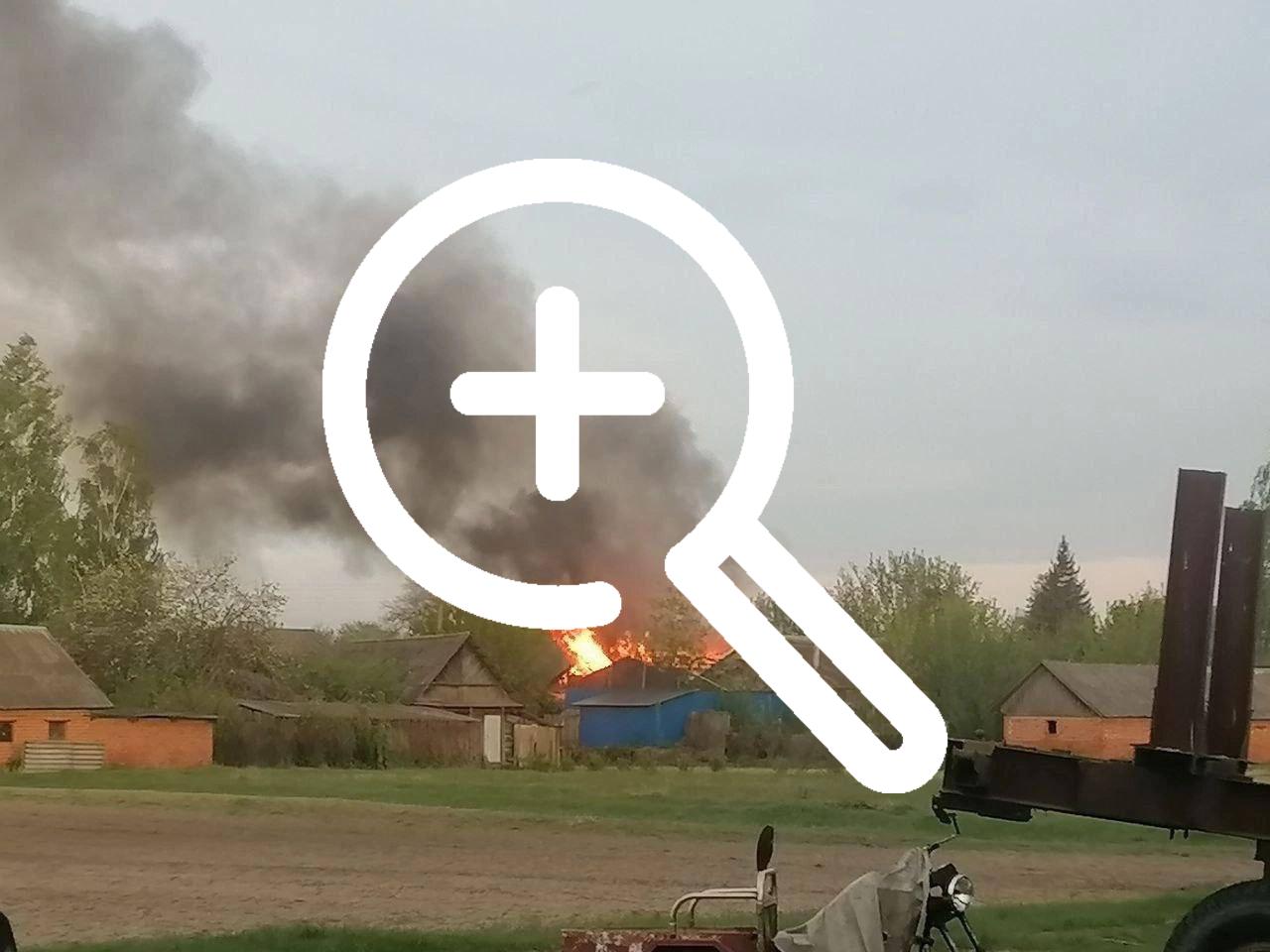 Появились кадры с последствиями атак ВСУ в селе Кирилловка Климовского района