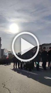 Кадры с репетиции парада в Иркутске. Движение сейчас...