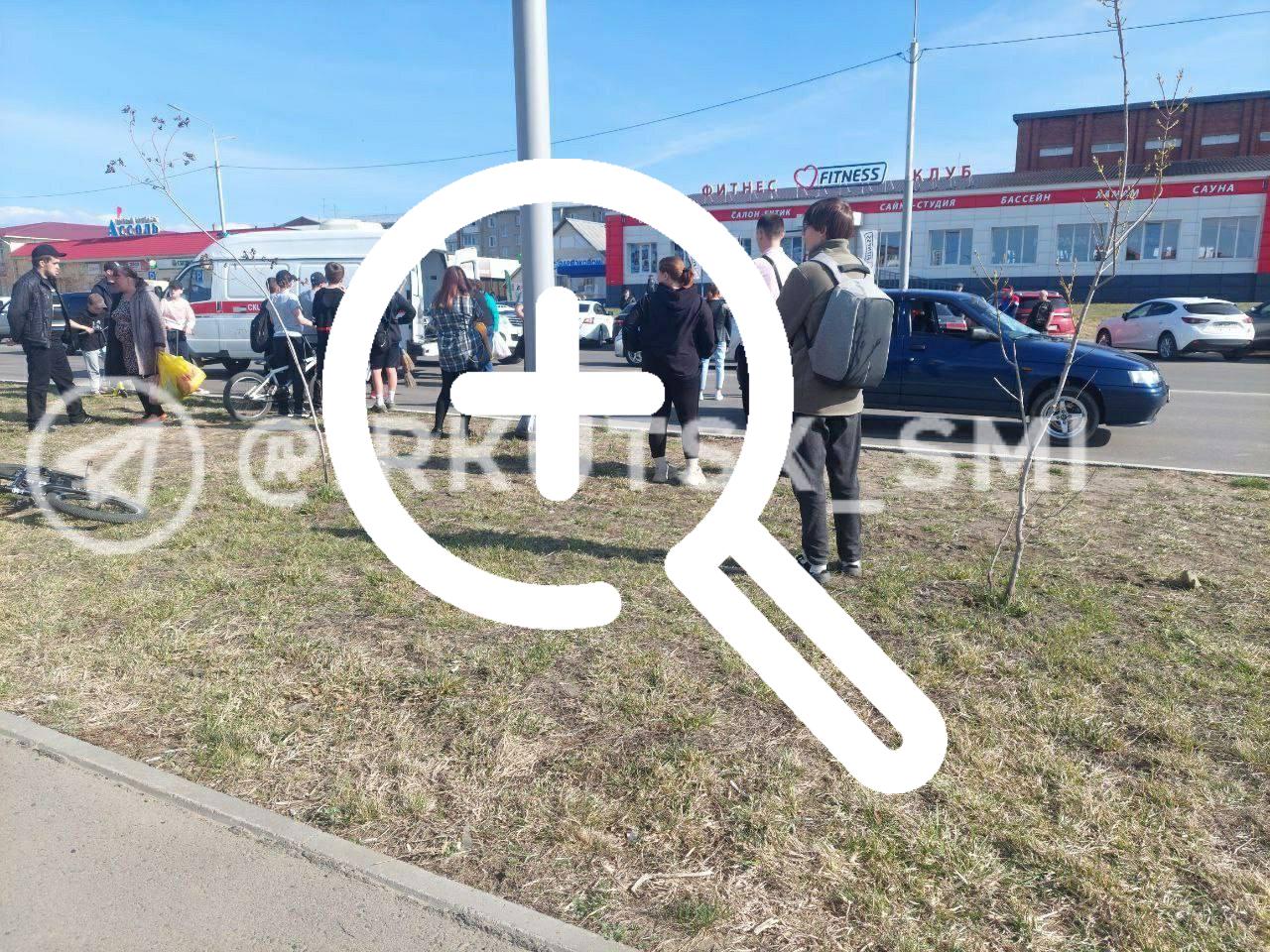 Дворника сбили сегодня в Саянске