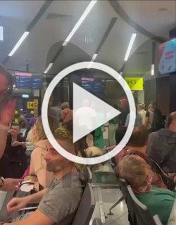 Массовые задержки рейсов в московских аэропортах: люди ждут вылета более 30 часов.
