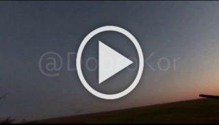 Кадры поражения FPV дрона ВСУ огнем стрелковкой