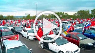 🔥В Красноярске прошел масштабный автопробег в честь Дня...