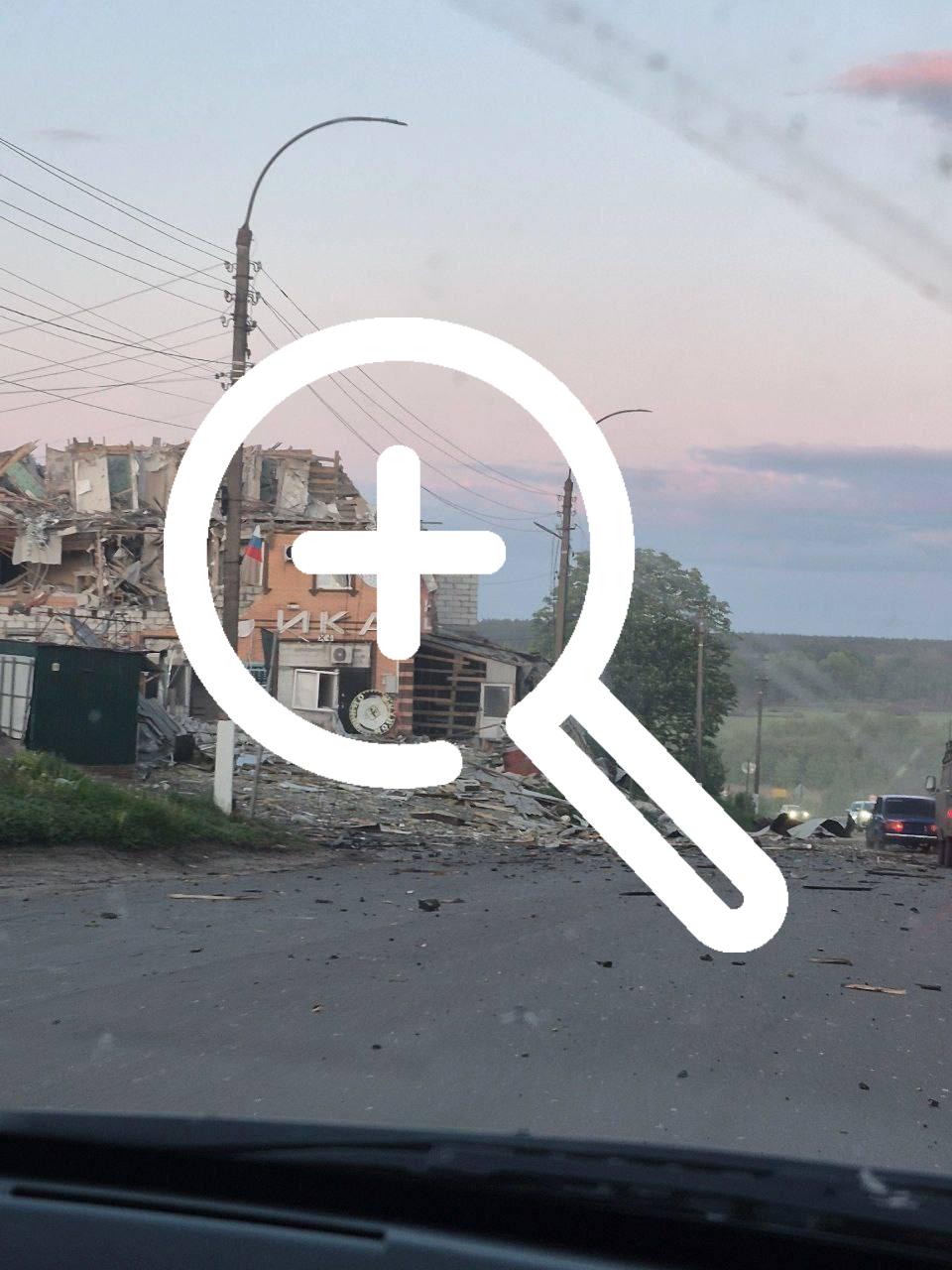 Сообщается об ударе по гостинице и автомойке в Рыльске...