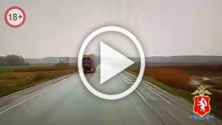 Появилось видео момента смертельного ДТП на трассе Екатеринбург–Тюмень