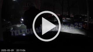 Во Владивостоке бойцовская собака бросается на людей и...