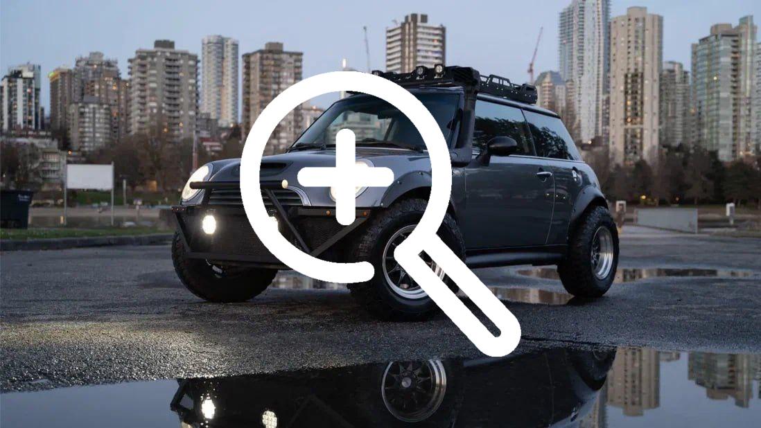 Старый MINI Cooper S превратили во ВНЕДОРОЖНИК и...