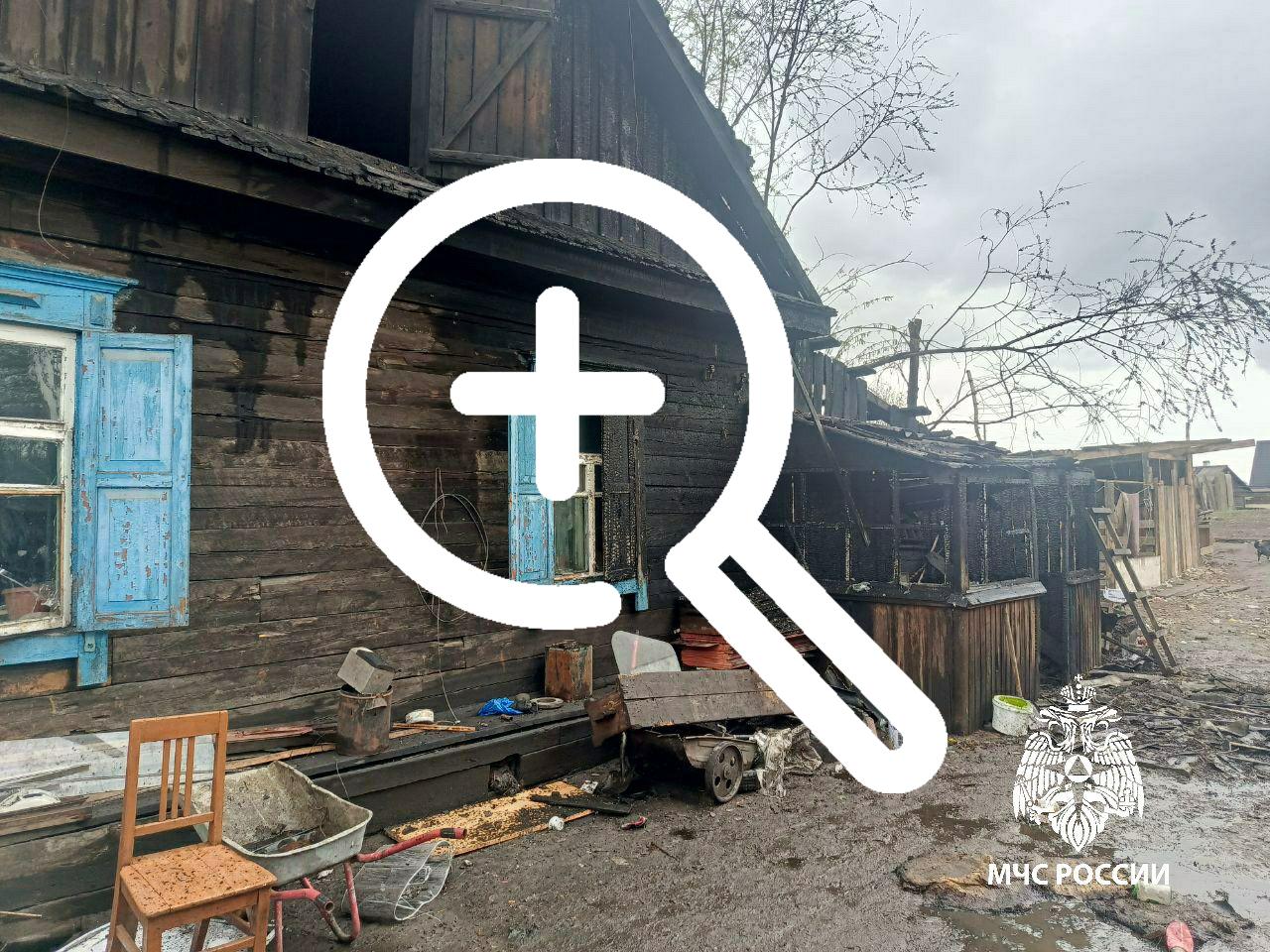 Житель Иркутской области спас семью на пожаре