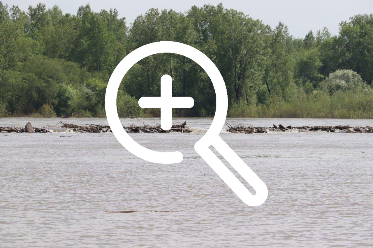Уровень воды в Абакане растет, но угрозы водозабору нет